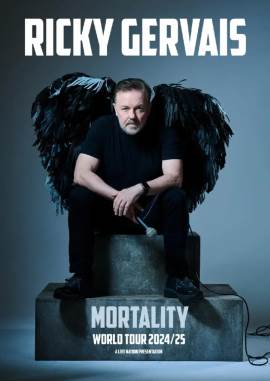 Ricky Gervais Mortality 2025